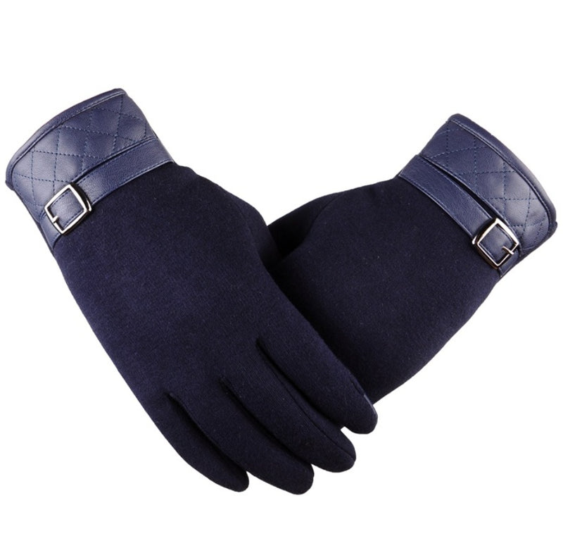 Winter touch screen glovesMaterial: cashmere
 
 Use classification: clothing gloves
 
 Processing method; embroidery
 
 Function; warm
 
 Pattern; monochrome
 
 Style; mittens

Palm width: moWinter touch screen gloves