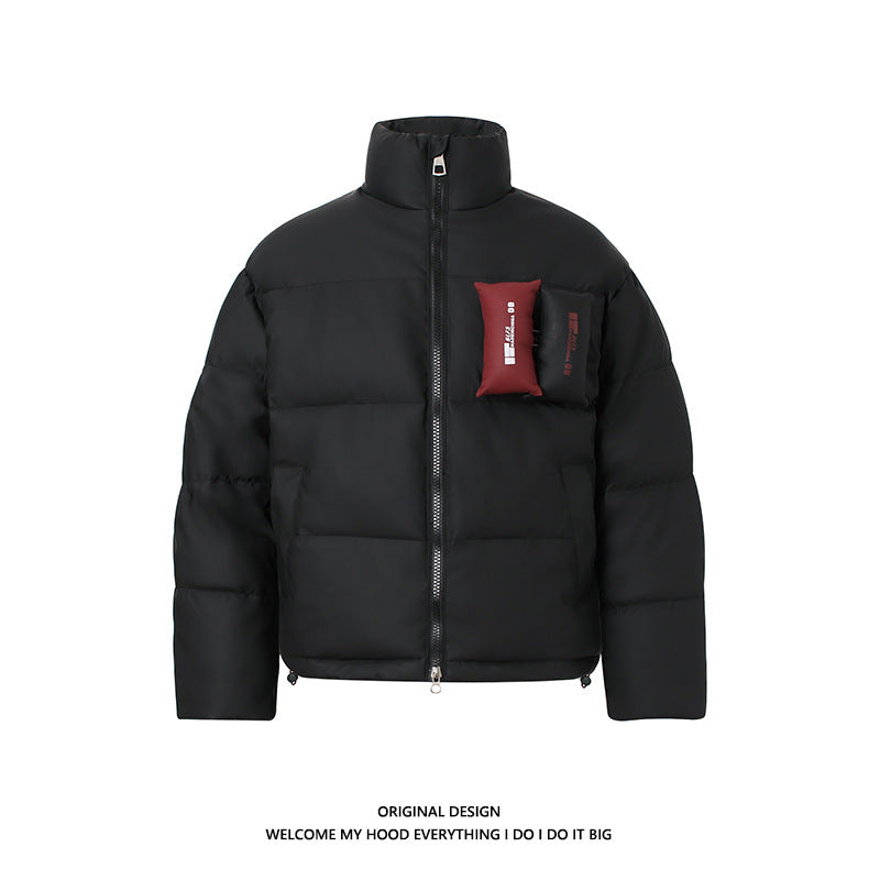 Short Cotton Jacket Bread Loose Puffer Jacket